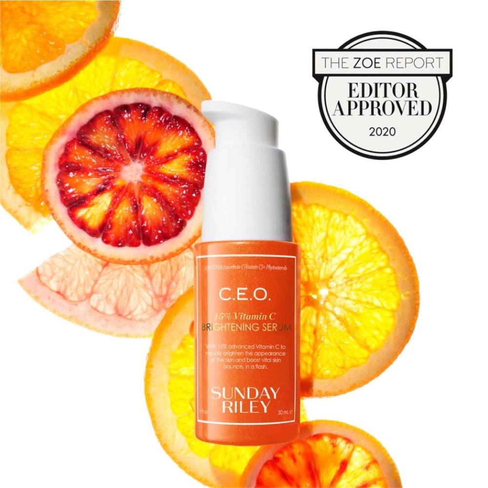 SUNDAY RILEY CEO 15% Vitamin C Brightening Serum